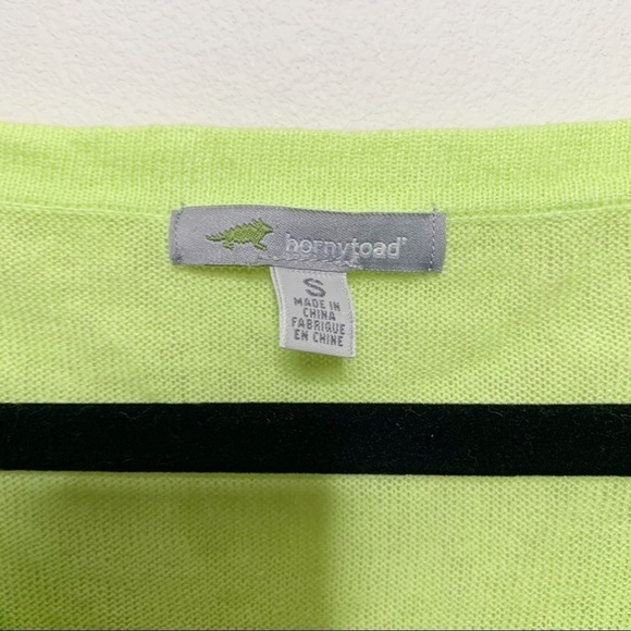NWT Horny Toad Citron Postcard Pullover Sweater - Picture 4 of 4